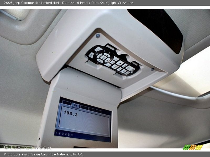 Dark Khaki Pearl / Dark Khaki/Light Graystone 2006 Jeep Commander Limited 4x4