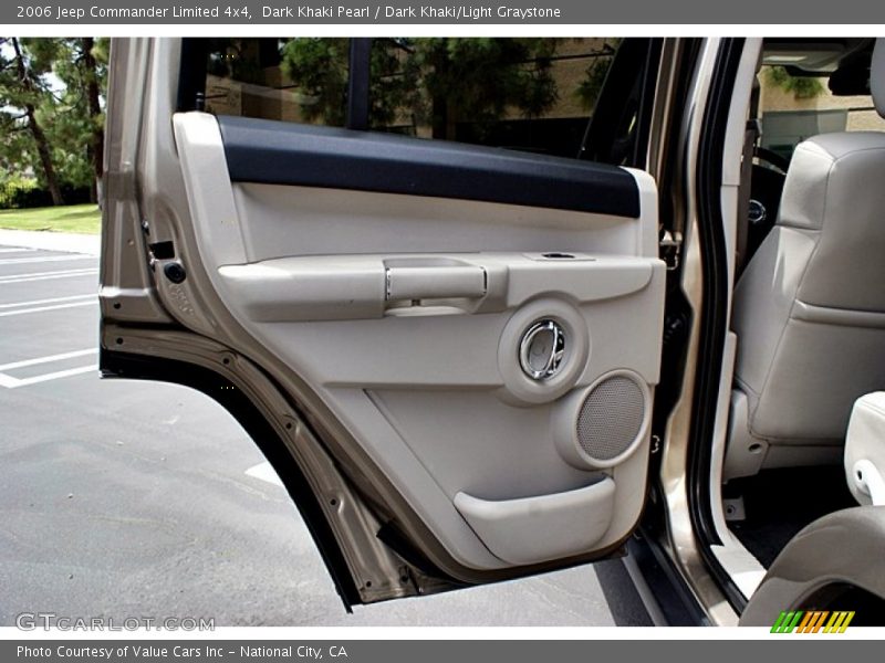 Dark Khaki Pearl / Dark Khaki/Light Graystone 2006 Jeep Commander Limited 4x4