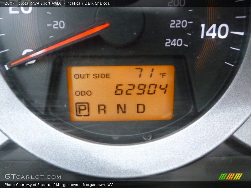 Flint Mica / Dark Charcoal 2007 Toyota RAV4 Sport 4WD