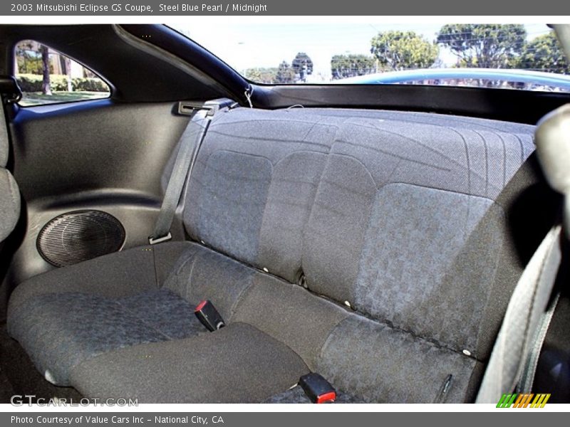 Steel Blue Pearl / Midnight 2003 Mitsubishi Eclipse GS Coupe