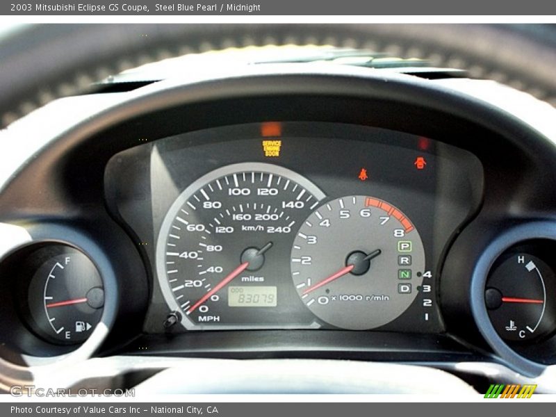  2003 Eclipse GS Coupe GS Coupe Gauges