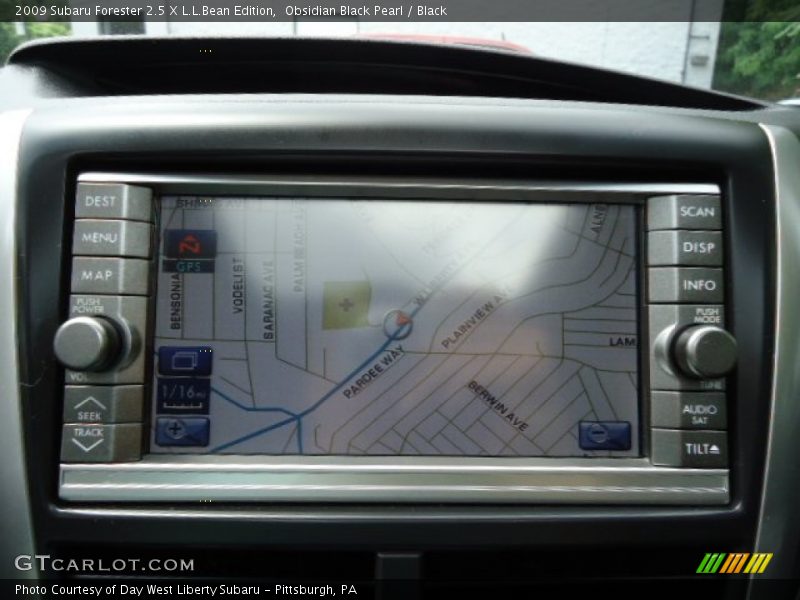 Obsidian Black Pearl / Black 2009 Subaru Forester 2.5 X L.L.Bean Edition
