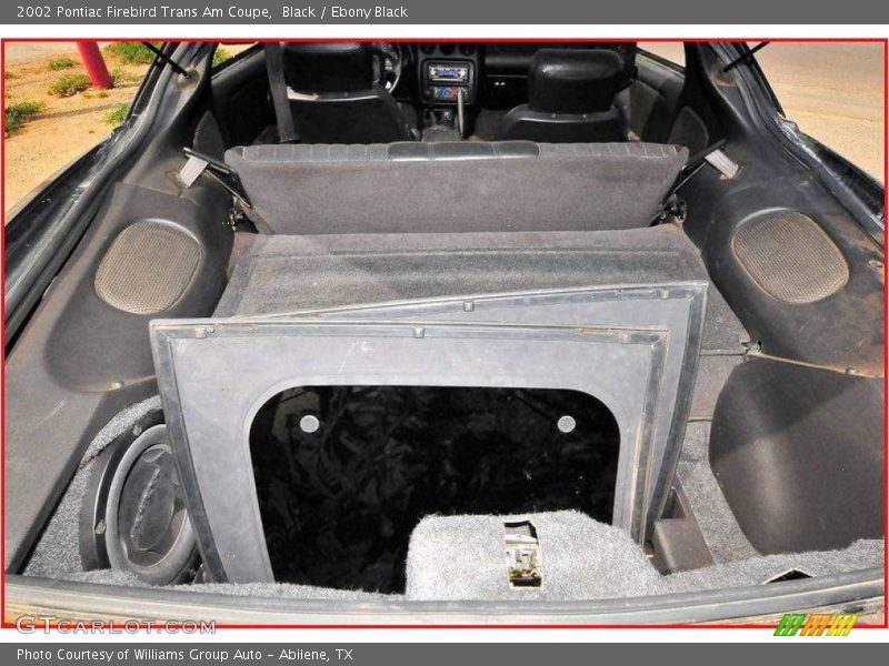 Black / Ebony Black 2002 Pontiac Firebird Trans Am Coupe