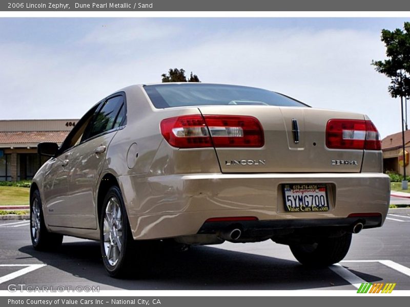 Dune Pearl Metallic / Sand 2006 Lincoln Zephyr