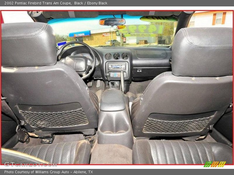 Black / Ebony Black 2002 Pontiac Firebird Trans Am Coupe