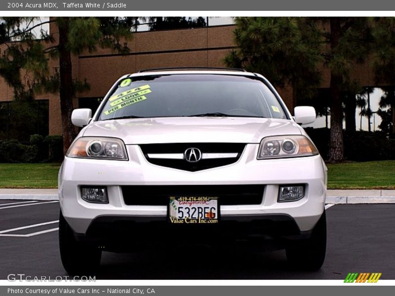 Taffeta White / Saddle 2004 Acura MDX