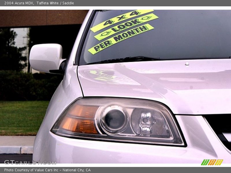 Taffeta White / Saddle 2004 Acura MDX