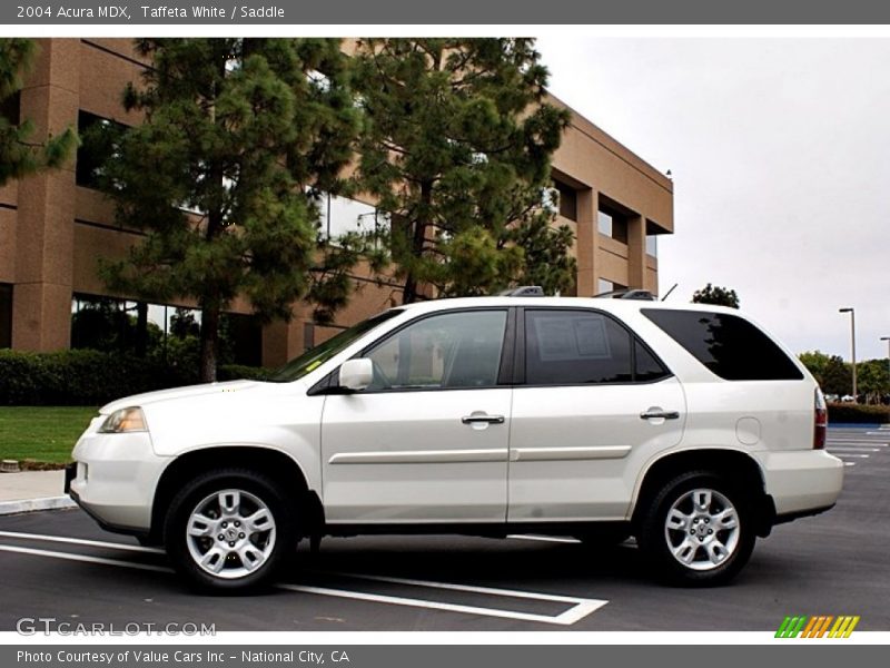 Taffeta White / Saddle 2004 Acura MDX