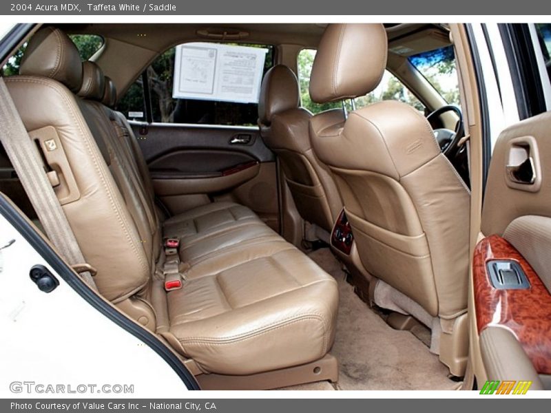 Rear Seat of 2004 MDX 