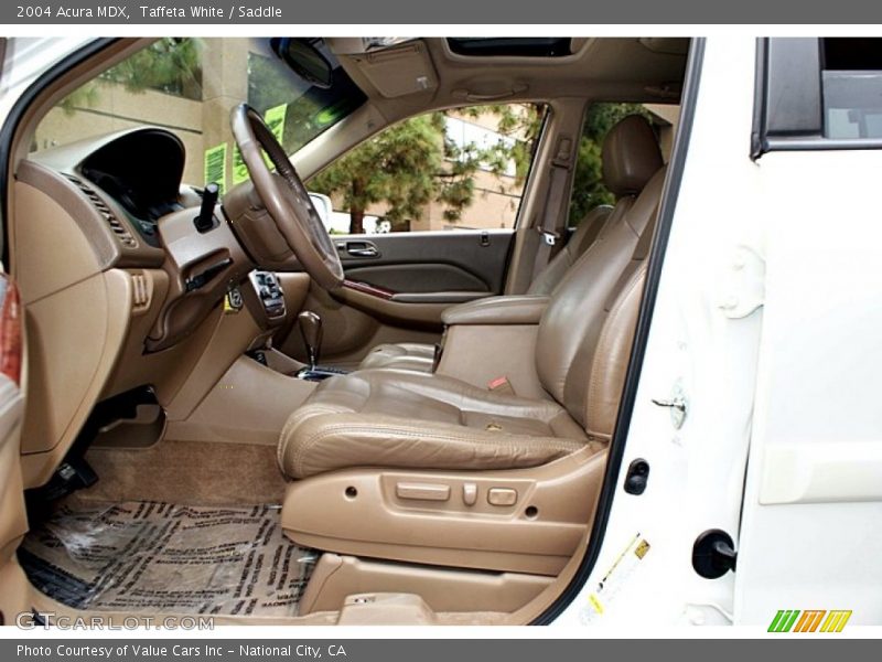 Taffeta White / Saddle 2004 Acura MDX