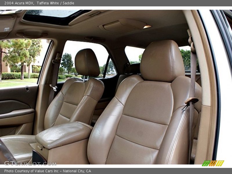 Taffeta White / Saddle 2004 Acura MDX