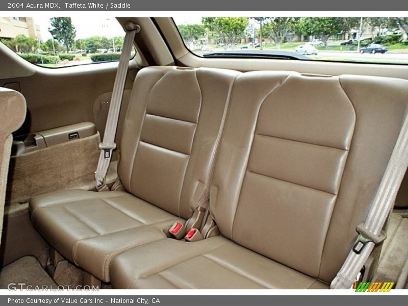 Rear Seat of 2004 MDX 