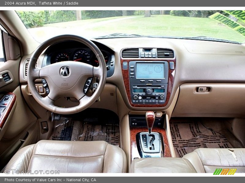 Taffeta White / Saddle 2004 Acura MDX