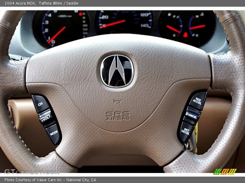 Taffeta White / Saddle 2004 Acura MDX