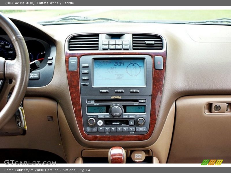 Taffeta White / Saddle 2004 Acura MDX
