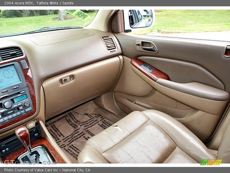 Taffeta White / Saddle 2004 Acura MDX