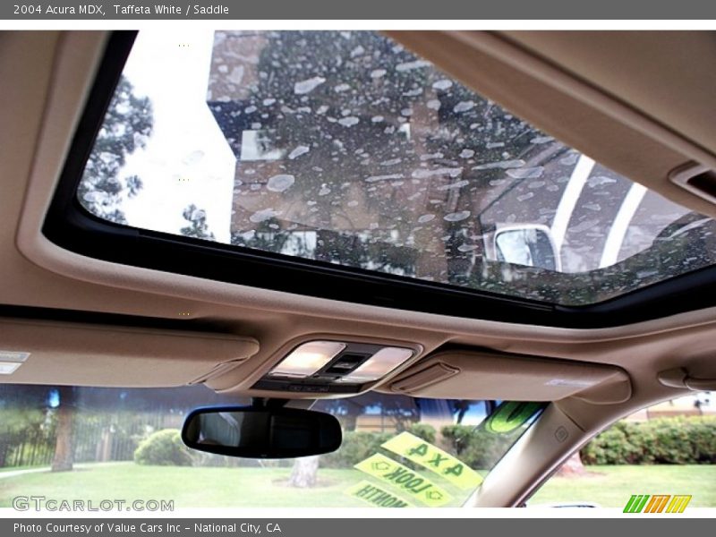 Taffeta White / Saddle 2004 Acura MDX