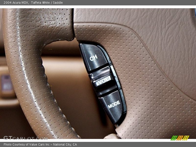 Taffeta White / Saddle 2004 Acura MDX