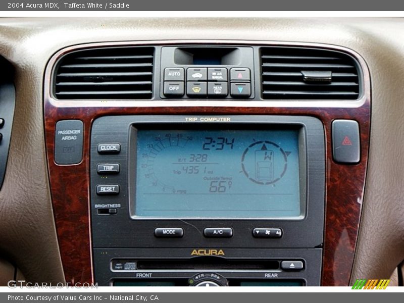 Controls of 2004 MDX 