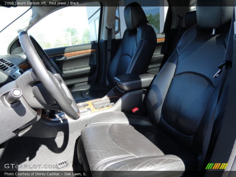 Red Jewel / Black 2008 Saturn Outlook XR