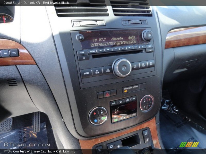 Red Jewel / Black 2008 Saturn Outlook XR