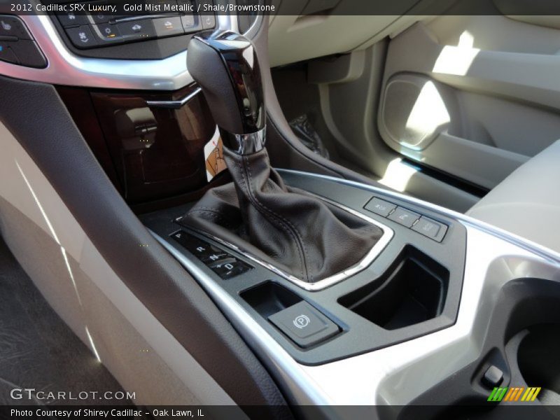 Gold Mist Metallic / Shale/Brownstone 2012 Cadillac SRX Luxury
