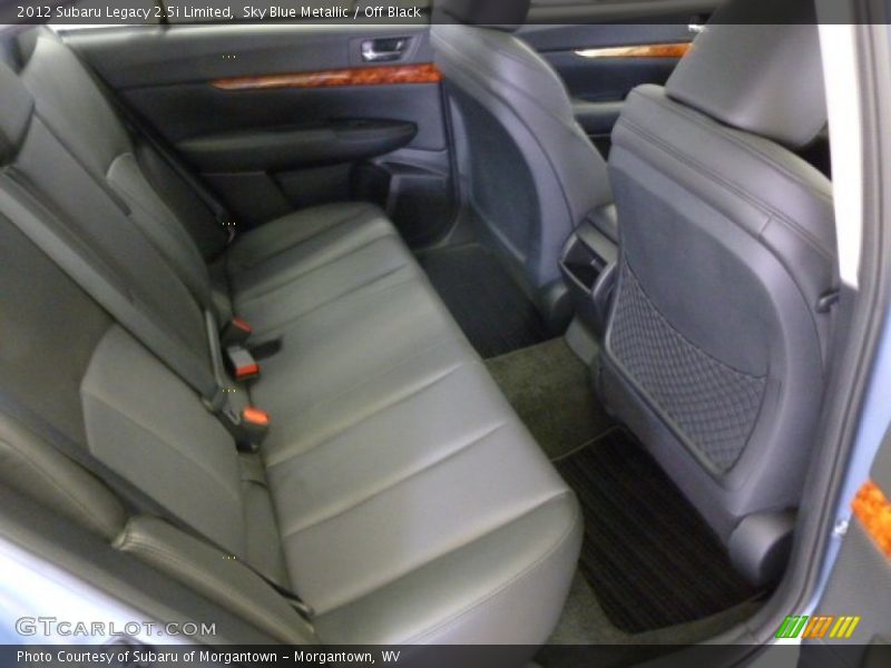 Sky Blue Metallic / Off Black 2012 Subaru Legacy 2.5i Limited