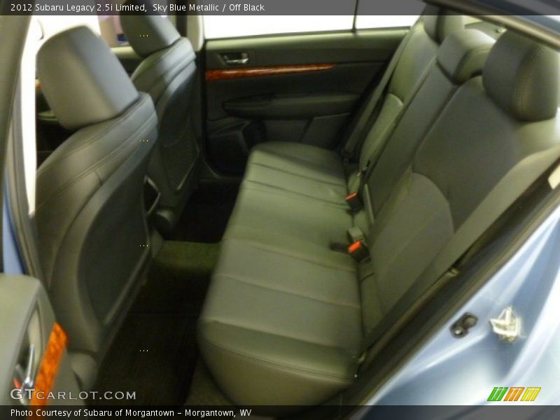 Sky Blue Metallic / Off Black 2012 Subaru Legacy 2.5i Limited