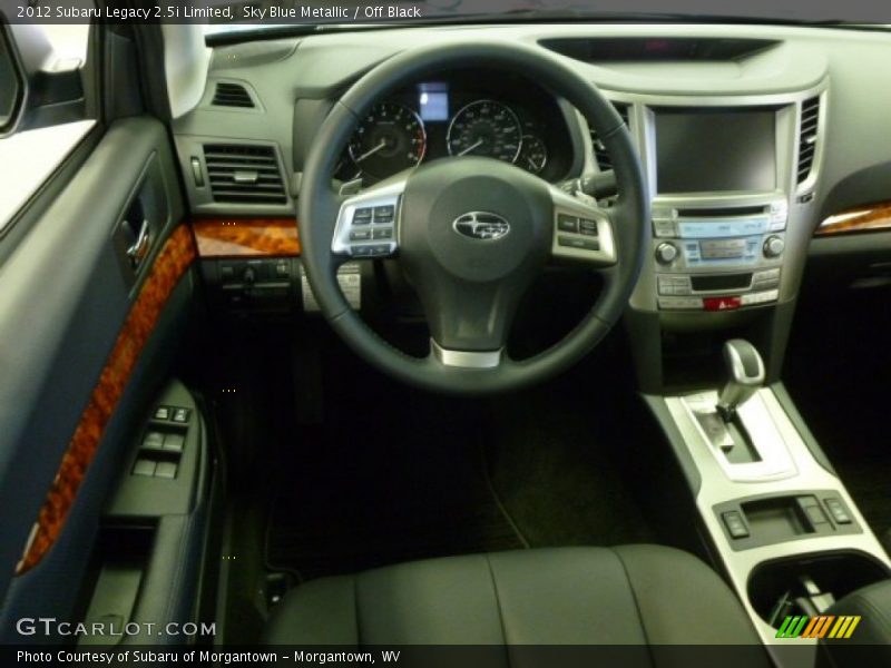 Sky Blue Metallic / Off Black 2012 Subaru Legacy 2.5i Limited