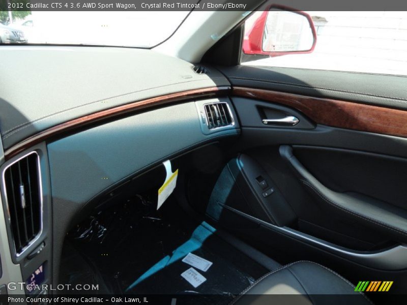 Crystal Red Tintcoat / Ebony/Ebony 2012 Cadillac CTS 4 3.6 AWD Sport Wagon