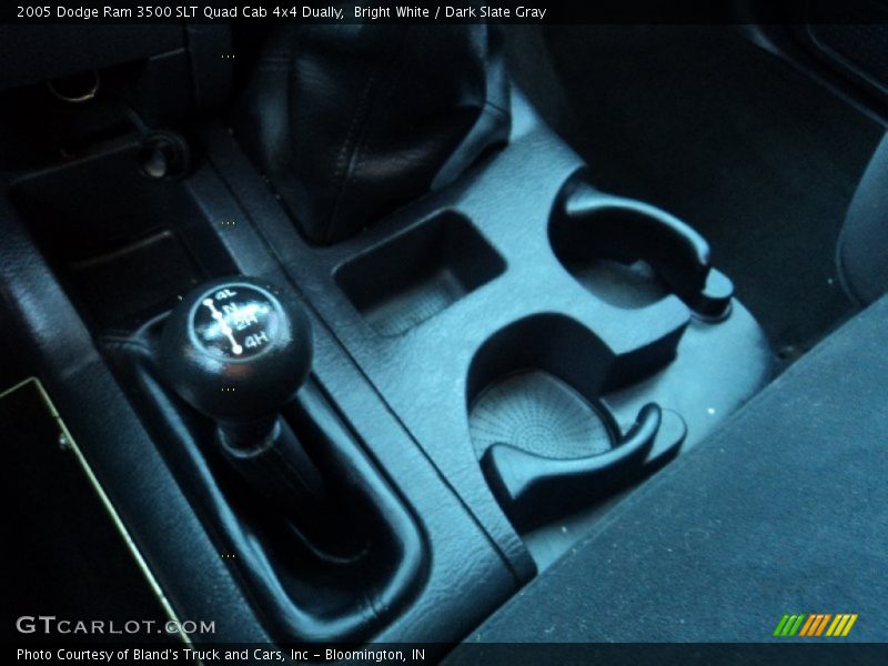 Bright White / Dark Slate Gray 2005 Dodge Ram 3500 SLT Quad Cab 4x4 Dually