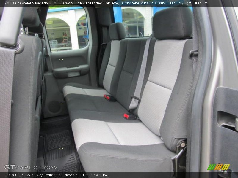 Graystone Metallic / Dark Titanium/Light Titanium 2008 Chevrolet Silverado 2500HD Work Truck Extended Cab 4x4