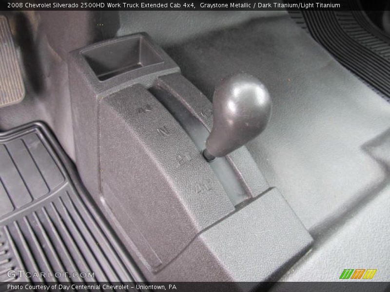 Graystone Metallic / Dark Titanium/Light Titanium 2008 Chevrolet Silverado 2500HD Work Truck Extended Cab 4x4