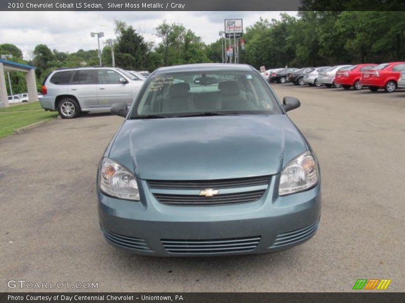 Silver Moss Metallic / Gray 2010 Chevrolet Cobalt LS Sedan