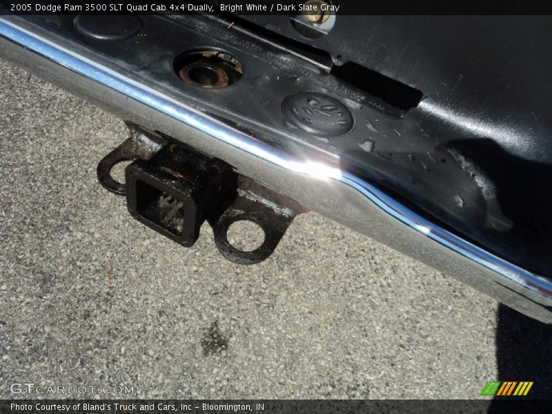 Bright White / Dark Slate Gray 2005 Dodge Ram 3500 SLT Quad Cab 4x4 Dually