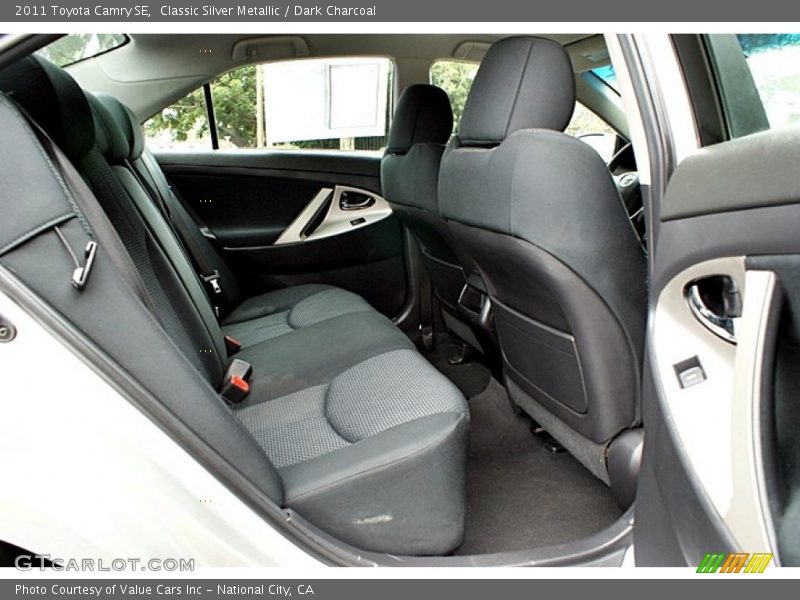 Rear Seat of 2011 Camry SE