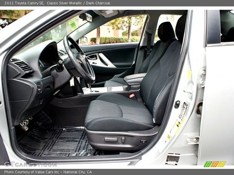  2011 Camry SE Dark Charcoal Interior