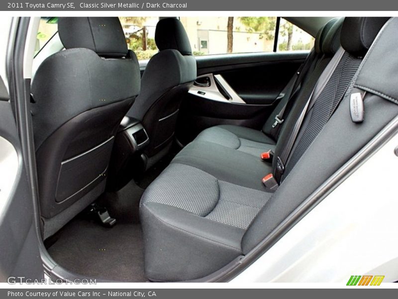 Rear Seat of 2011 Camry SE