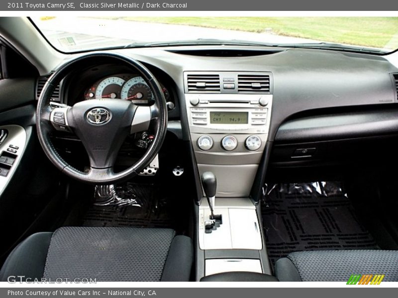 Dashboard of 2011 Camry SE