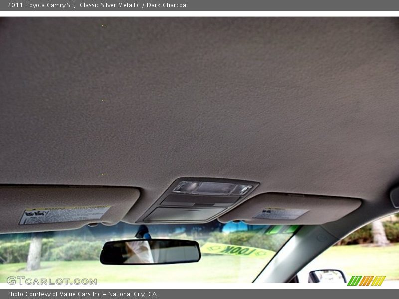 Classic Silver Metallic / Dark Charcoal 2011 Toyota Camry SE