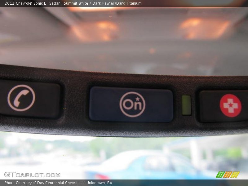 Summit White / Dark Pewter/Dark Titanium 2012 Chevrolet Sonic LT Sedan