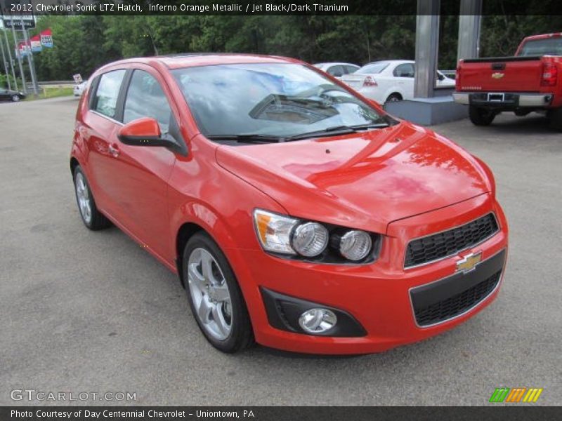 Front 3/4 View of 2012 Sonic LTZ Hatch