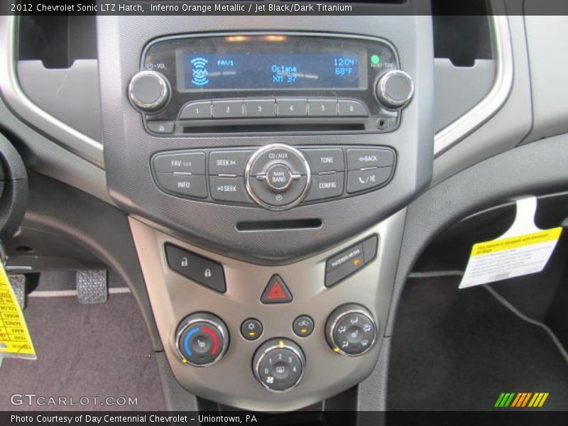 Controls of 2012 Sonic LTZ Hatch