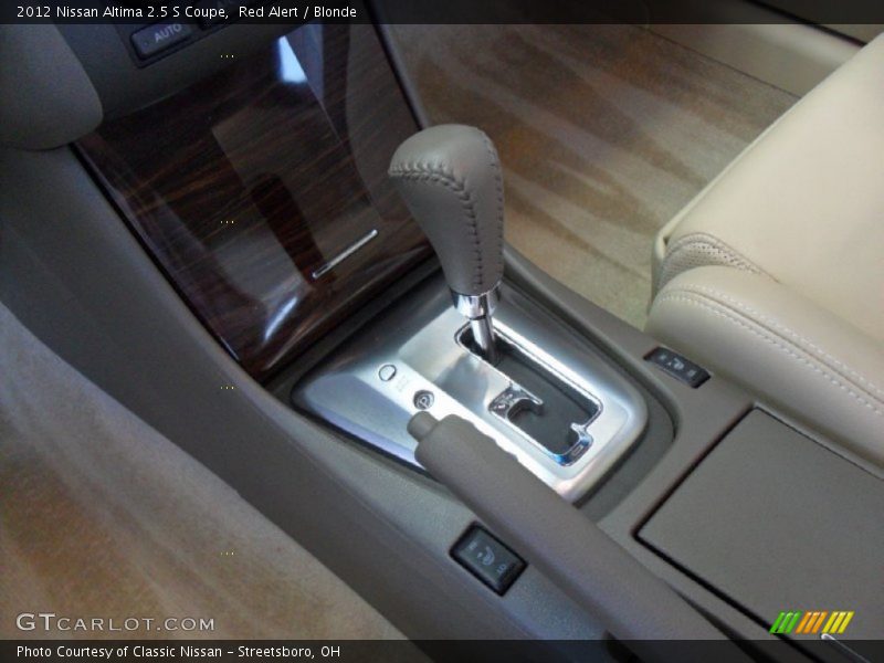 Red Alert / Blonde 2012 Nissan Altima 2.5 S Coupe