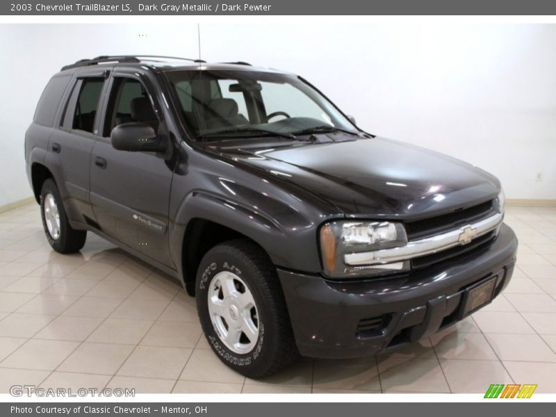 Dark Gray Metallic / Dark Pewter 2003 Chevrolet TrailBlazer LS