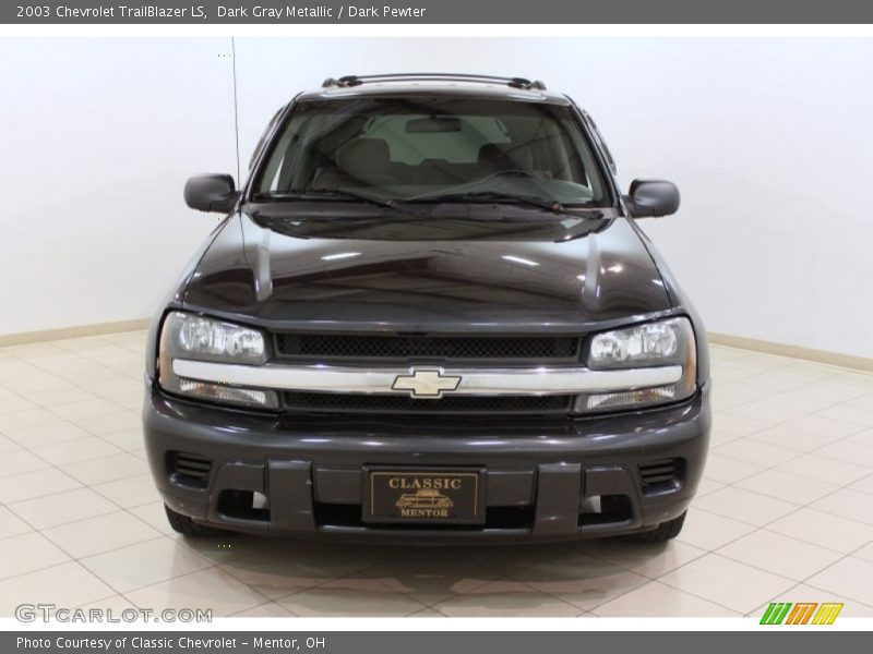 Dark Gray Metallic / Dark Pewter 2003 Chevrolet TrailBlazer LS