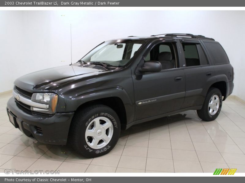 Dark Gray Metallic / Dark Pewter 2003 Chevrolet TrailBlazer LS