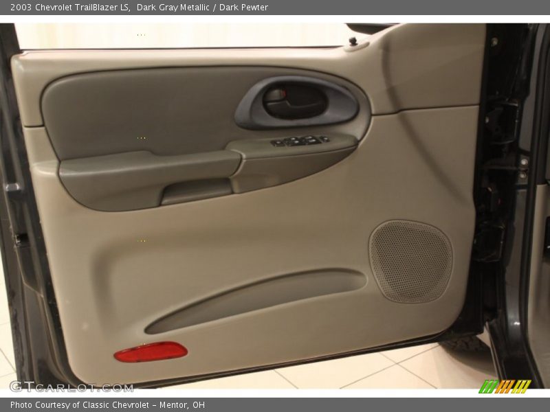 Dark Gray Metallic / Dark Pewter 2003 Chevrolet TrailBlazer LS
