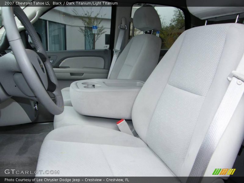 Black / Dark Titanium/Light Titanium 2007 Chevrolet Tahoe LS