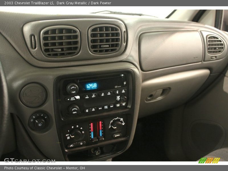 Dark Gray Metallic / Dark Pewter 2003 Chevrolet TrailBlazer LS